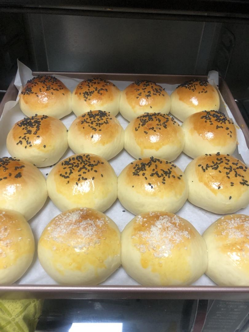 奶黄小餐包-一次发酵超好吃（附快手奶黄馅制作方法）