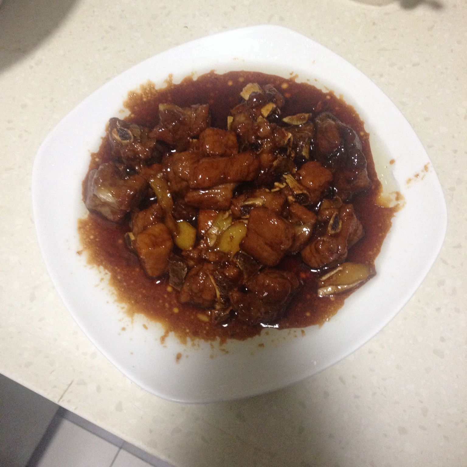 懒人版糖醋排骨