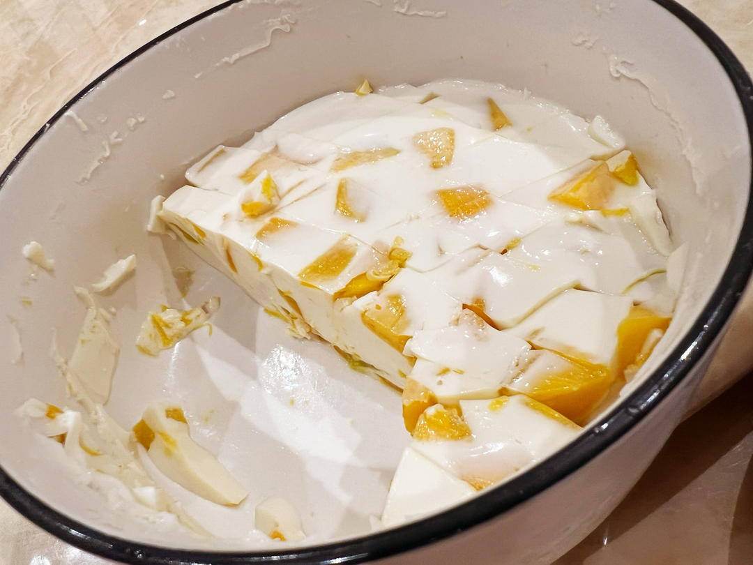 0失败的芒果椰汁糕