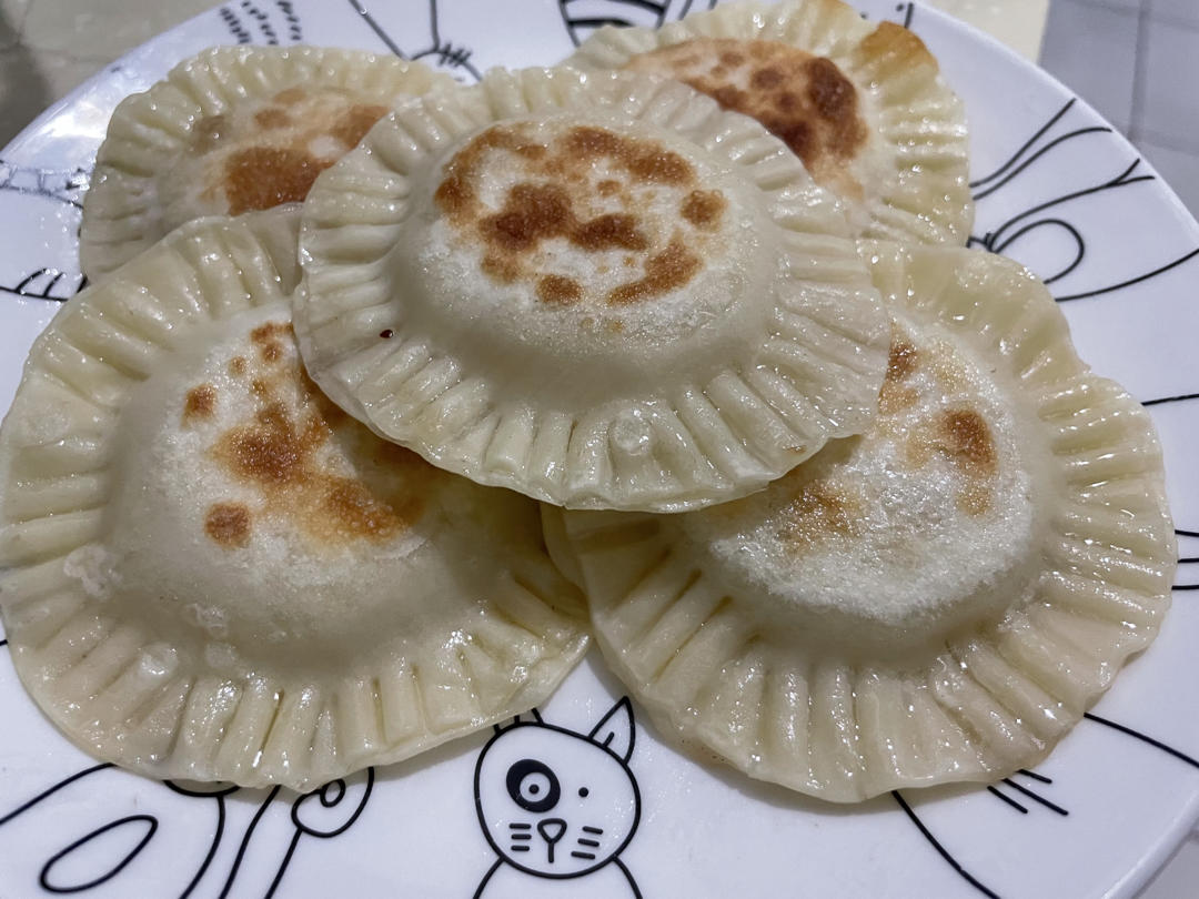 饺子皮香蕉派