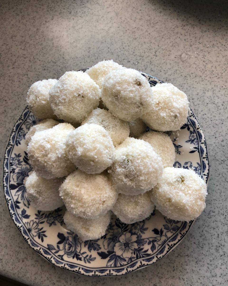 零失败的蔓越莓山药椰蓉球