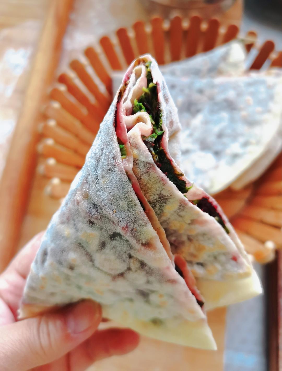 擀菜饼