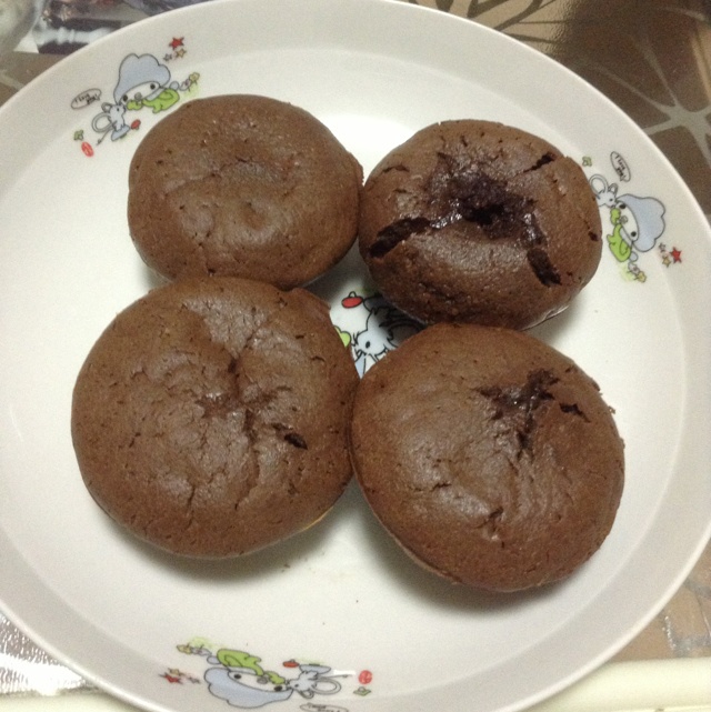 莫尼卡美食厨房：爆浆巧克力蛋糕