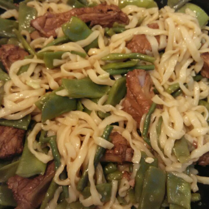 豆角焖面