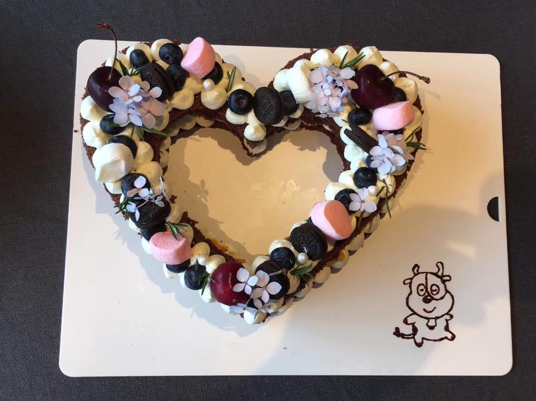 又美又作的数字蛋糕，手残小白也能做好（含视频）