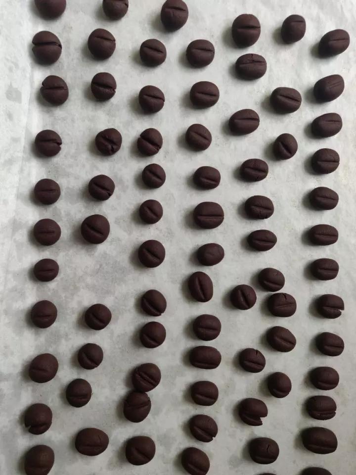 ㊙️萌化了‼️酥脆可口的咖啡豆饼干‼️一学就会