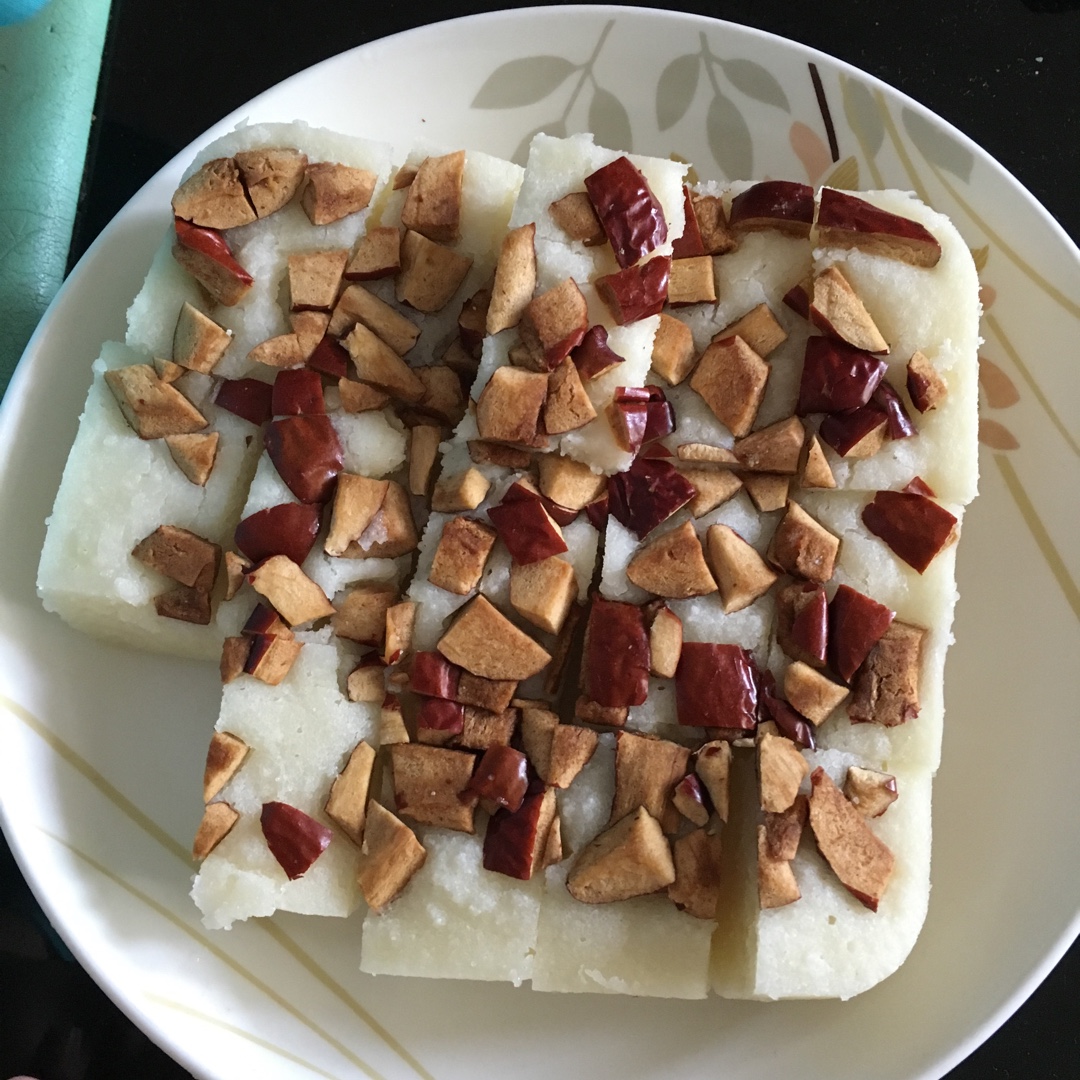 五分钟微波炉红枣年糕