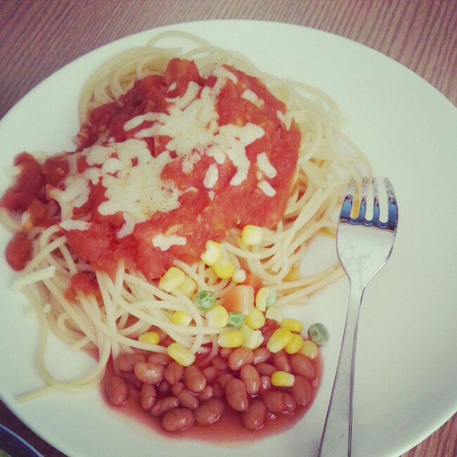 番茄肉酱意面