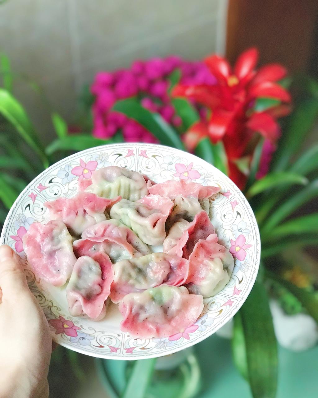 翡翠饺&桃花饺