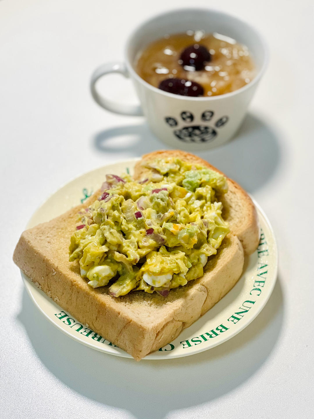 超美丽🥑🍳🍅开放三明治