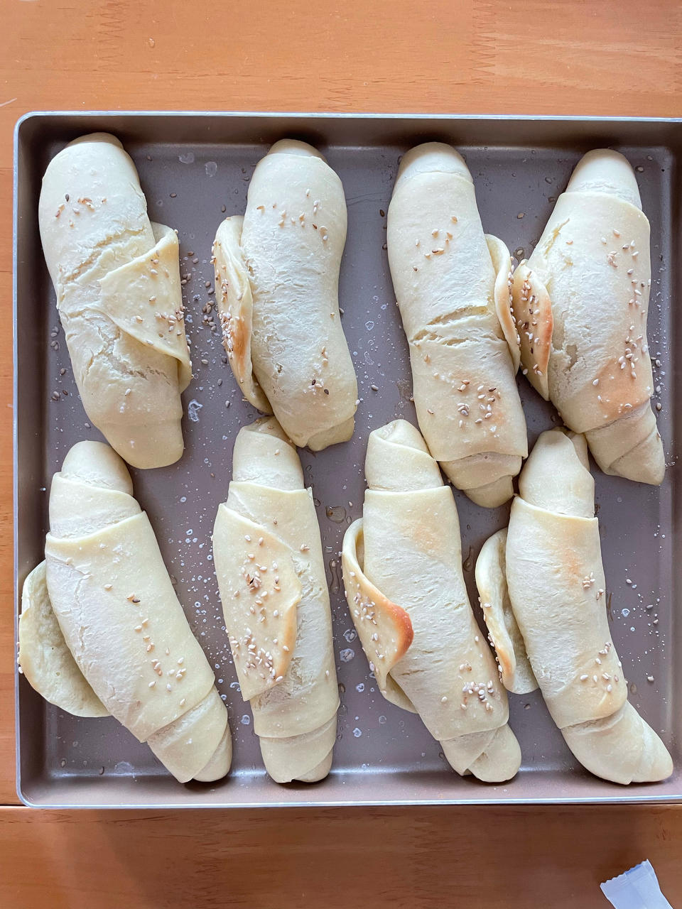 一次发酵‼️无需手套膜‼️低糖少油版日式海盐卷