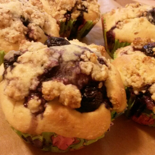 PH大师的金宝顶蓝莓马芬