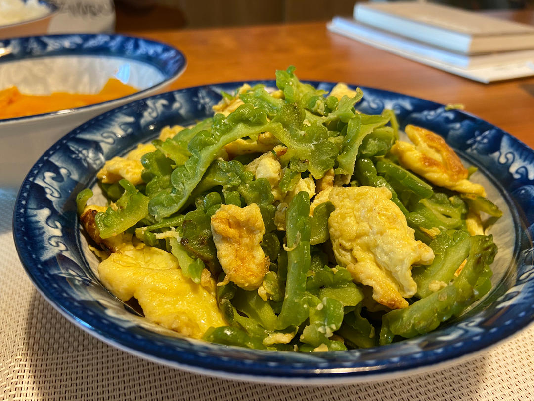 苦瓜炒蛋（清火菜）