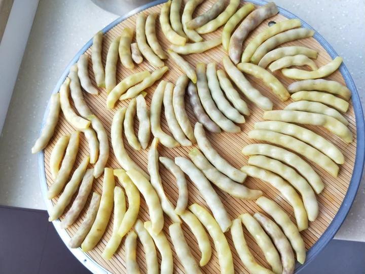 教你豆角的保存方法 黄金钩豆角