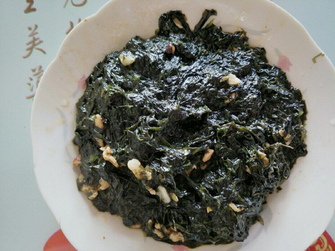 炒紫菜