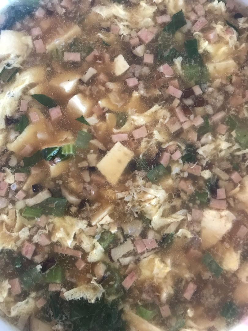 肉末豆腐羹