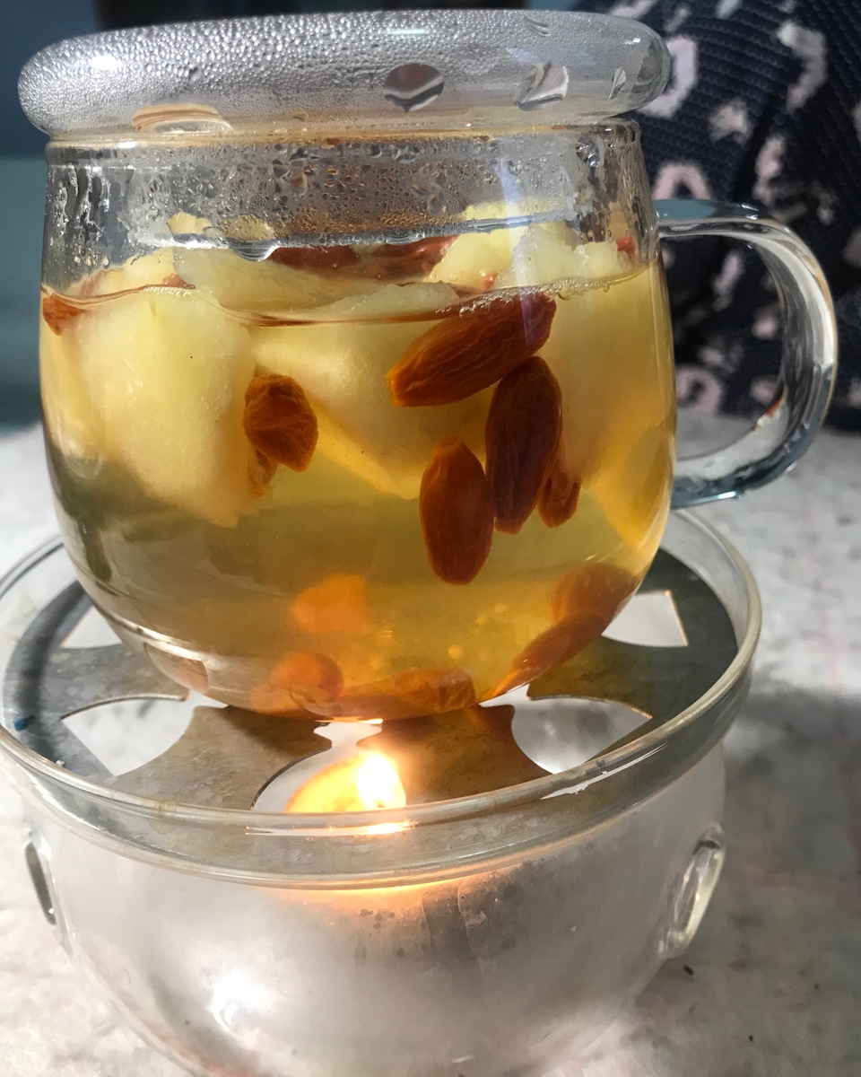 冬季饮品-苹果枸杞茶