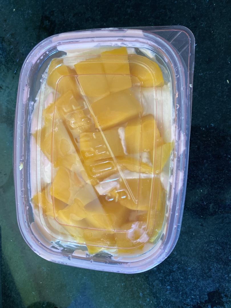 芒果千层蛋糕盒子