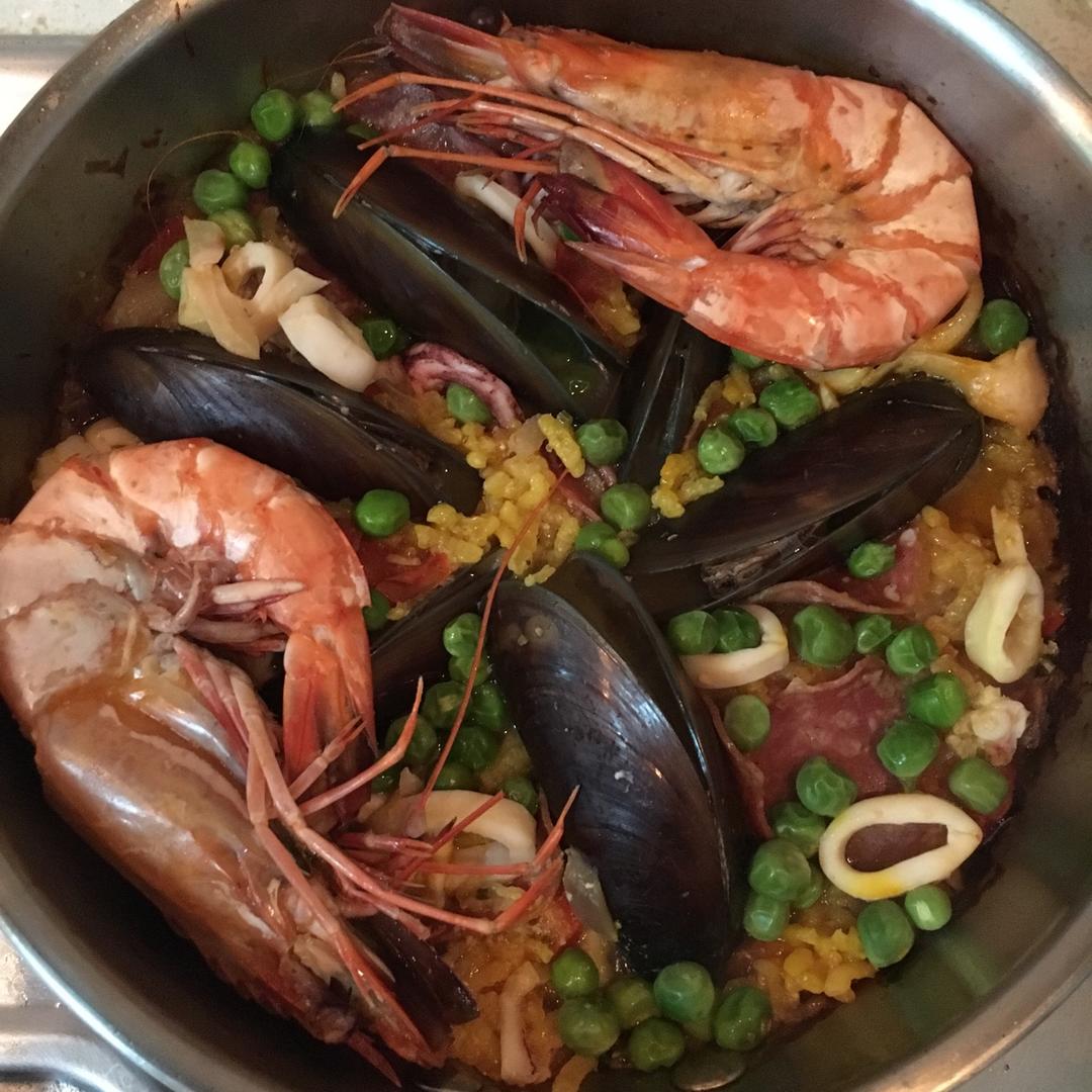 【曼食慢语】Seafood Paella 西班牙海鲜饭