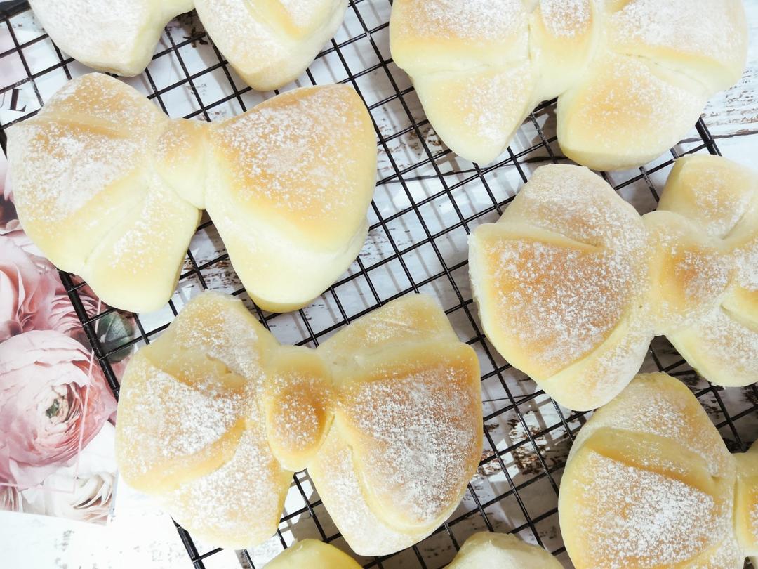 🎀新手友好—老阿姨的少女心蝴蝶结面包（多图详细）