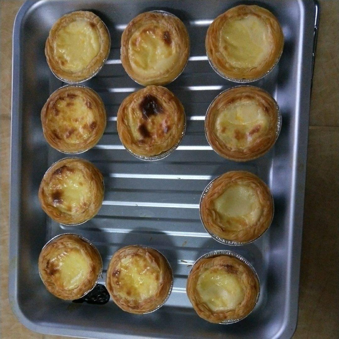 全蛋无淡奶油蛋挞