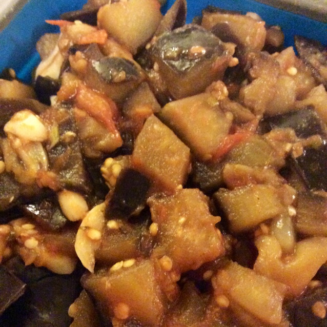 西红柿烧茄子