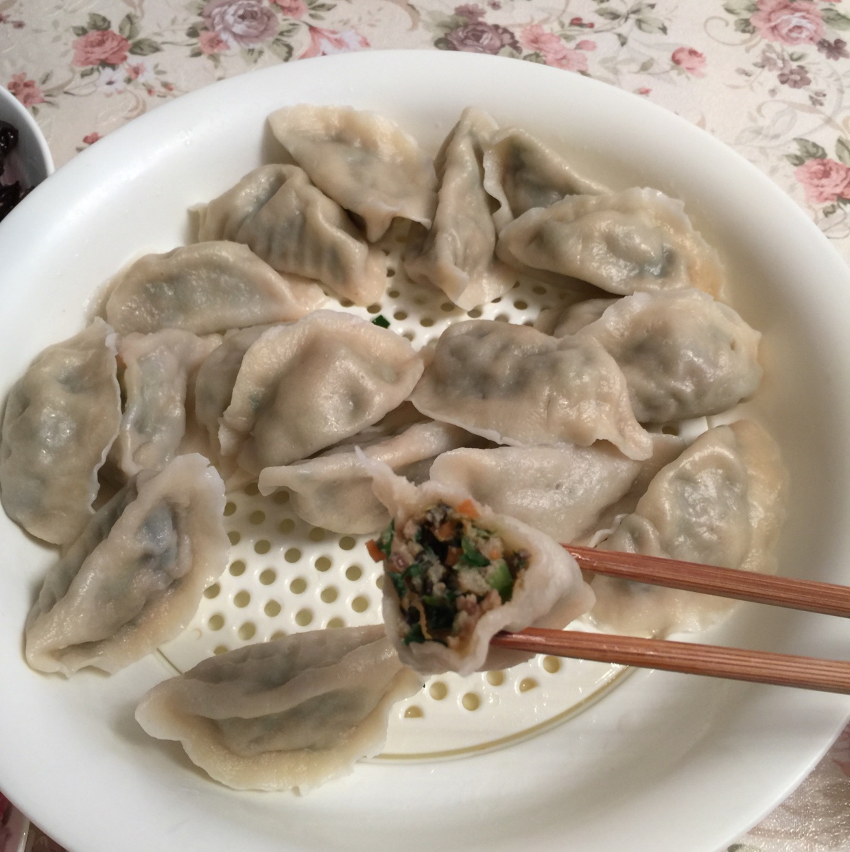 香菇肉馅饺子