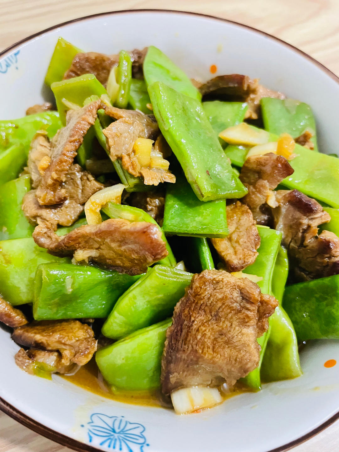 下饭神器 扁豆炒肉