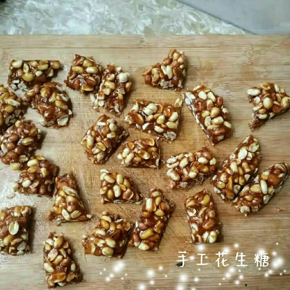 无水无油香脆花生糖