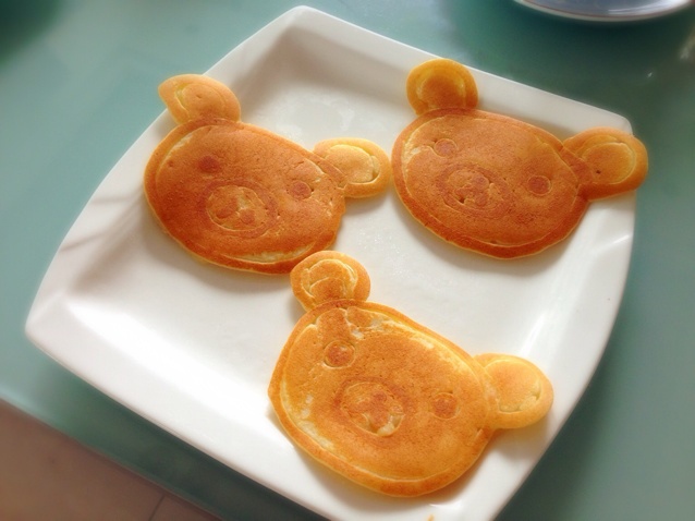 joramak做的小熊煎饼