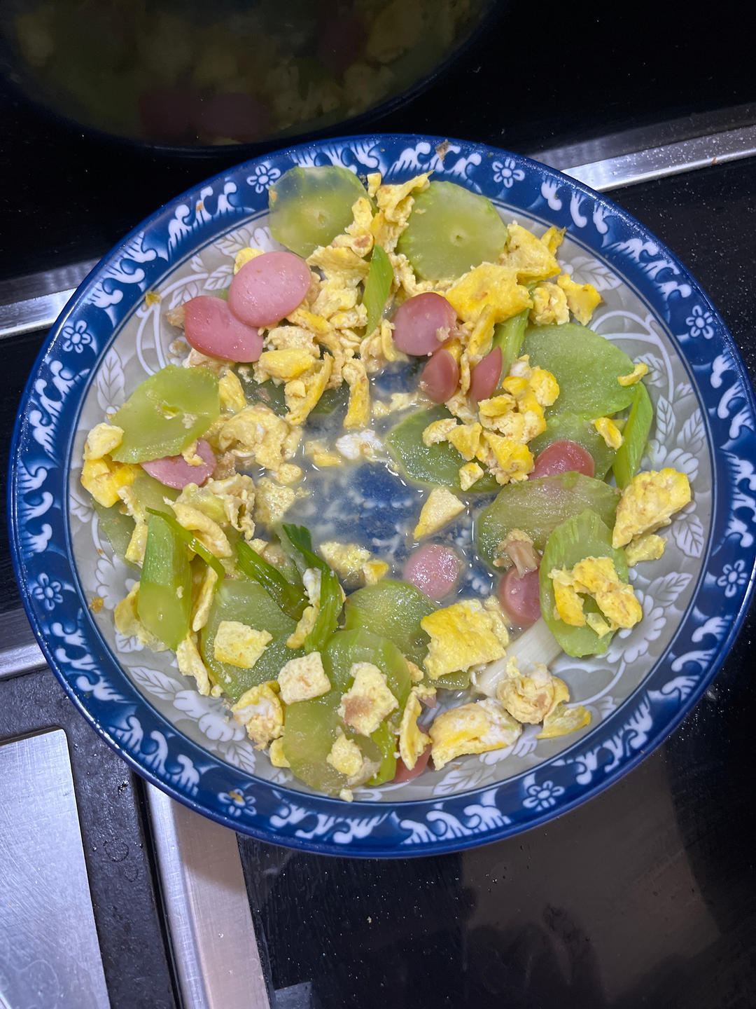 莴苣炒鸡蛋🥚