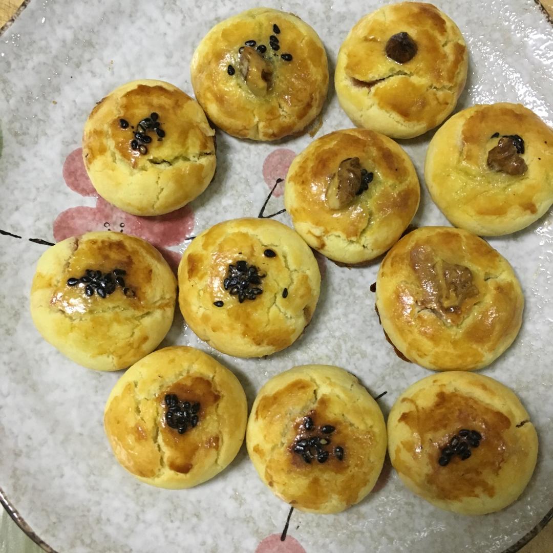 玫瑰酱心小饼