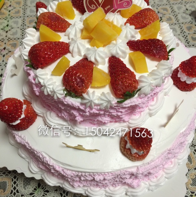 水果奶油【生日蛋糕】