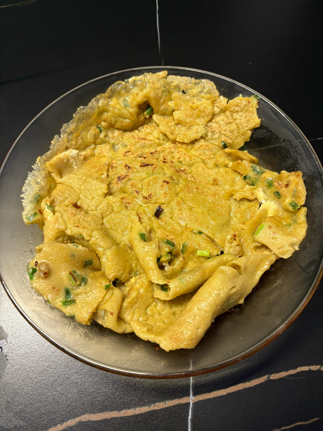 薯粉蛋饼，好吃好吃