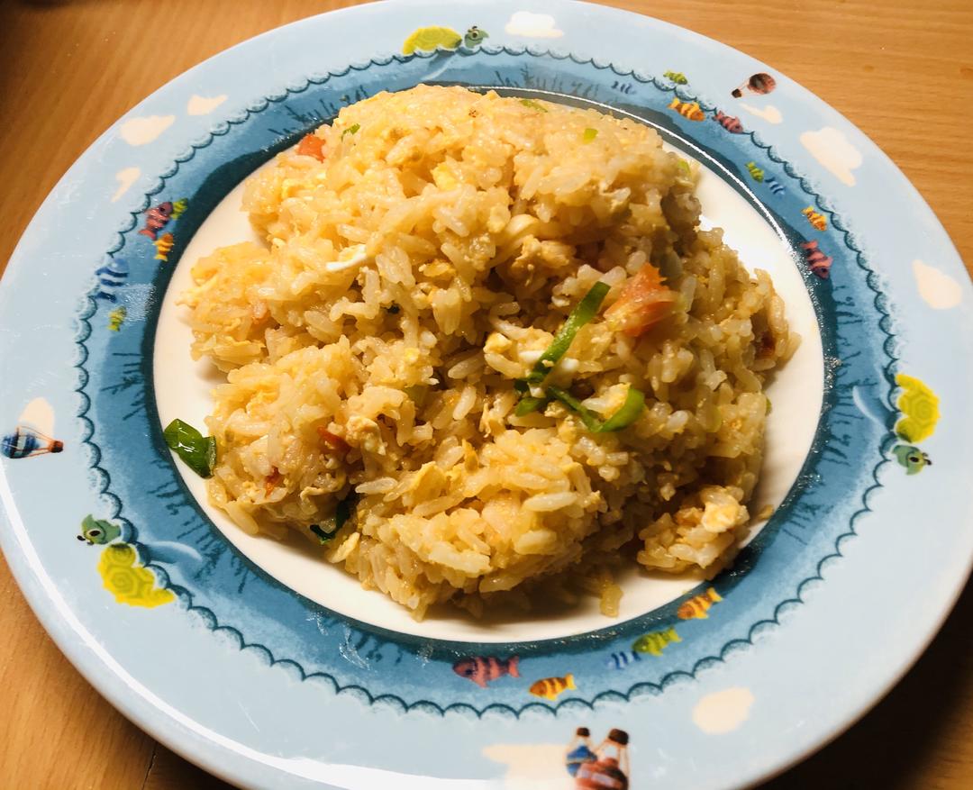 超快手超好吃的番茄炒鸡蛋饭（不用打鸡蛋哟）