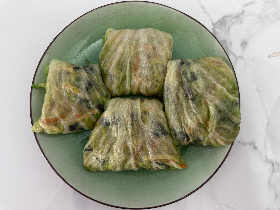 减脂一定要吃的生菜鸡丝卷🐔好吃饱腹不胖