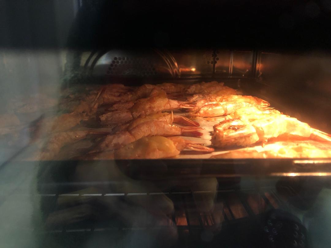 芝士烤虾（烤箱版）