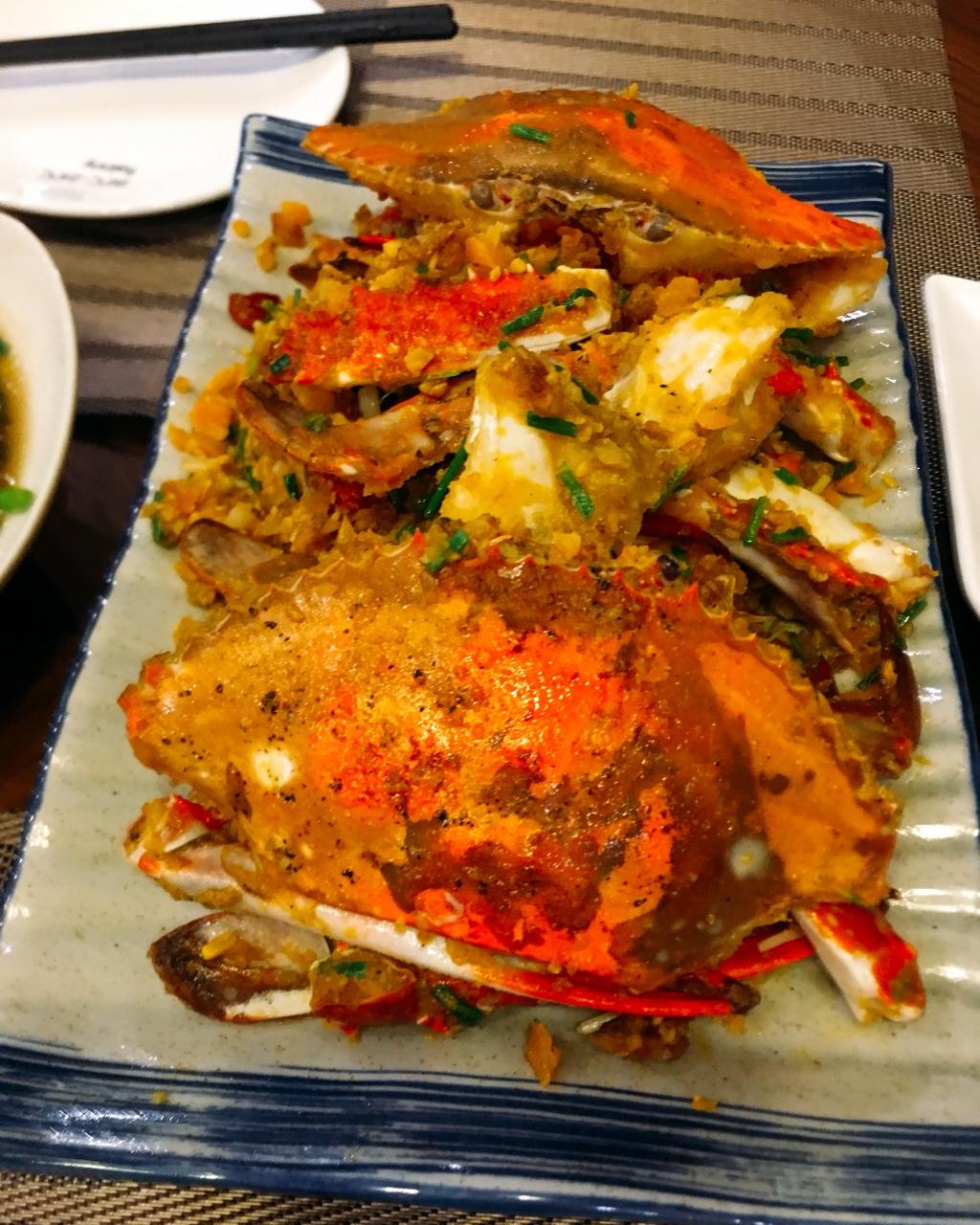 飘零的雪_wivx做的咸蛋黄炒花蟹