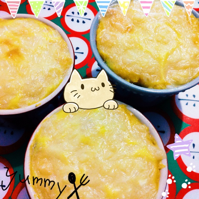 芝士奶油焗红薯