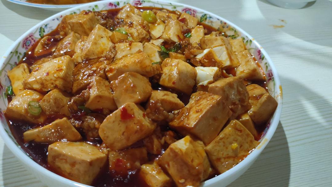 家常菜-肉末豆腐