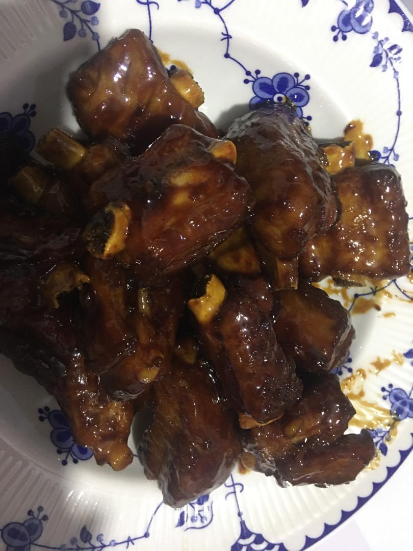 糖醋排骨/糖醋小排（不放油）（12345口诀做出正宗上海本帮）