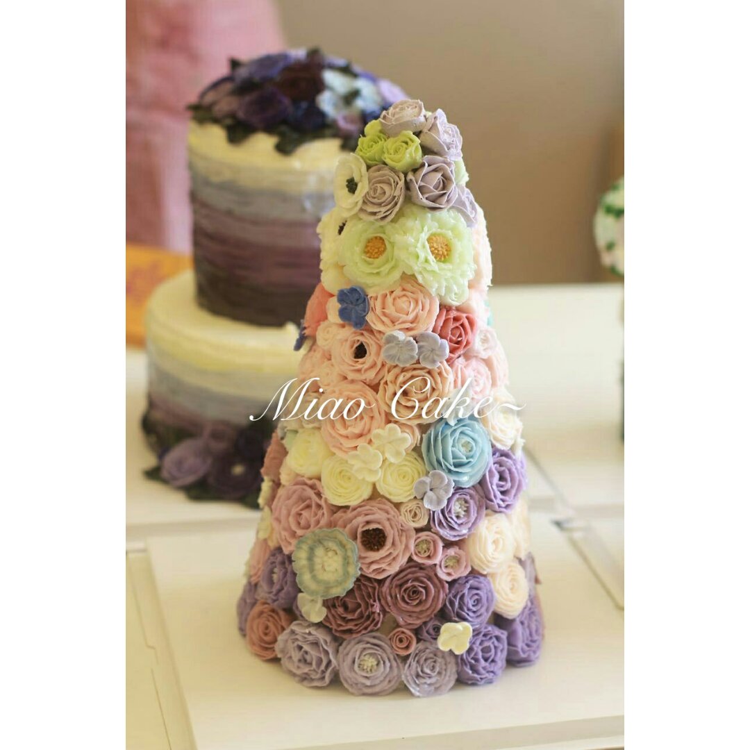 小麦子自创韩式裱花奶酪霜