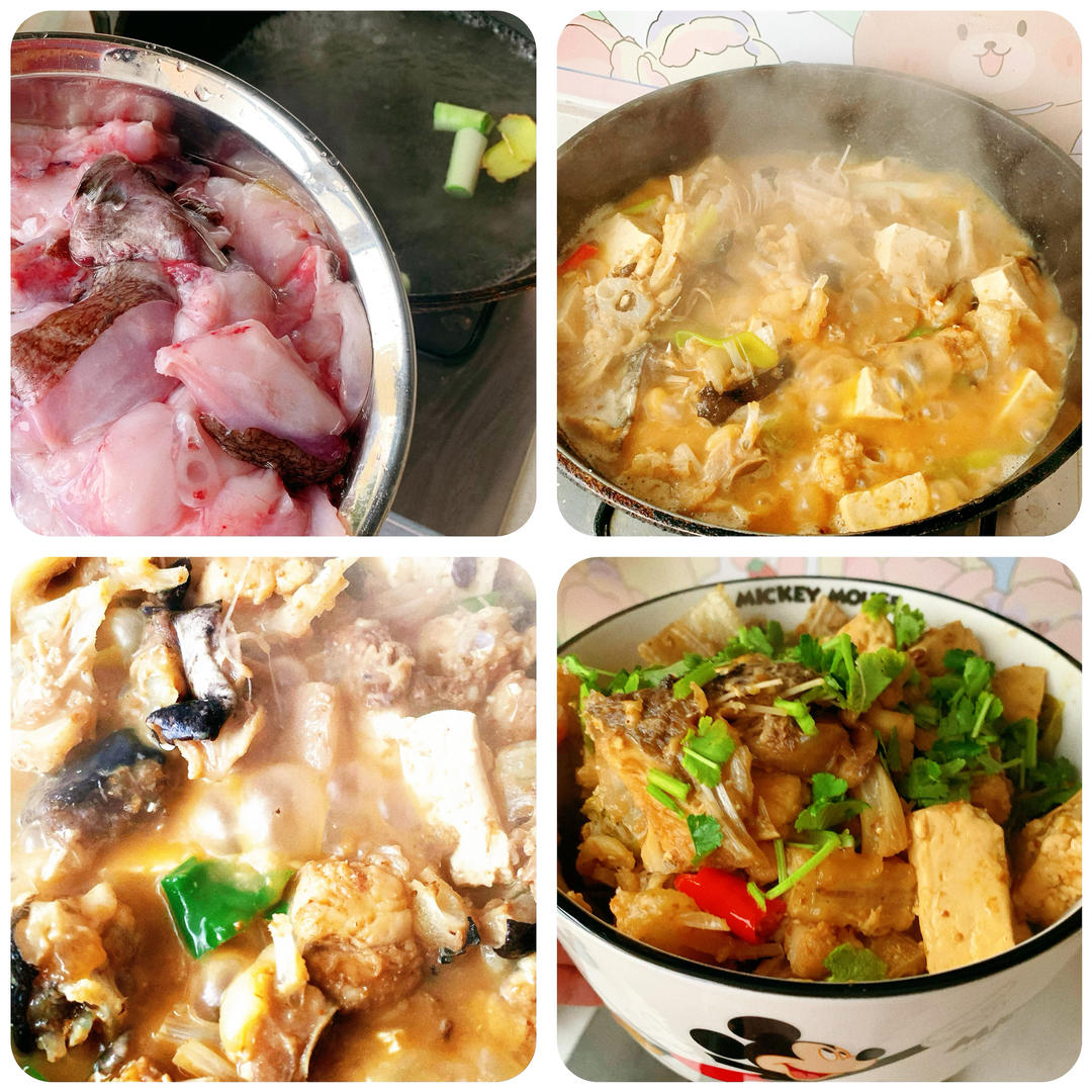 安康鱼杂炖豆腐