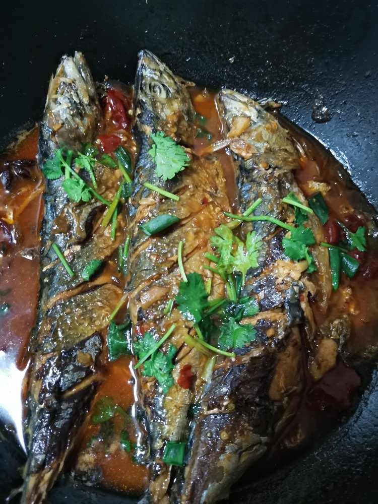 韩式辣烧鲅鱼