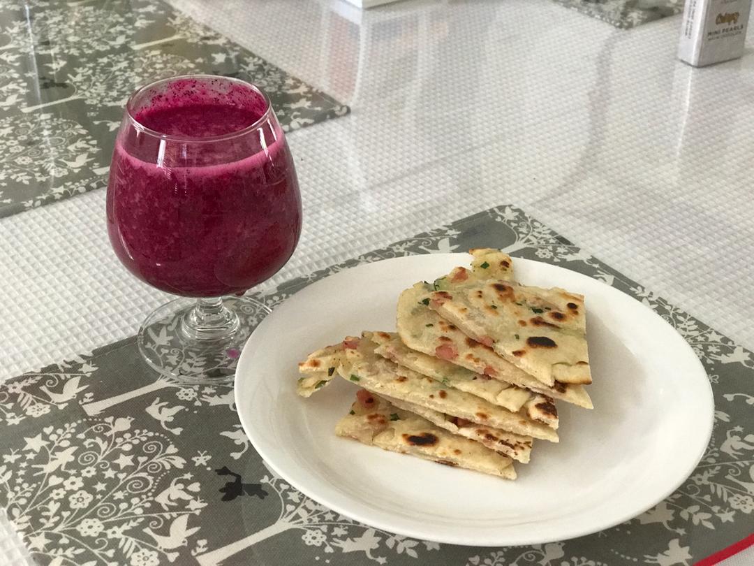 自制葱油饼