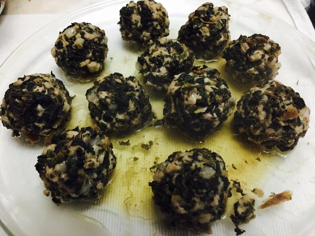 温州梅干菜肉丸子