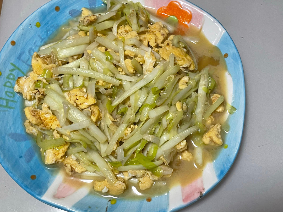 韭黄炒蛋