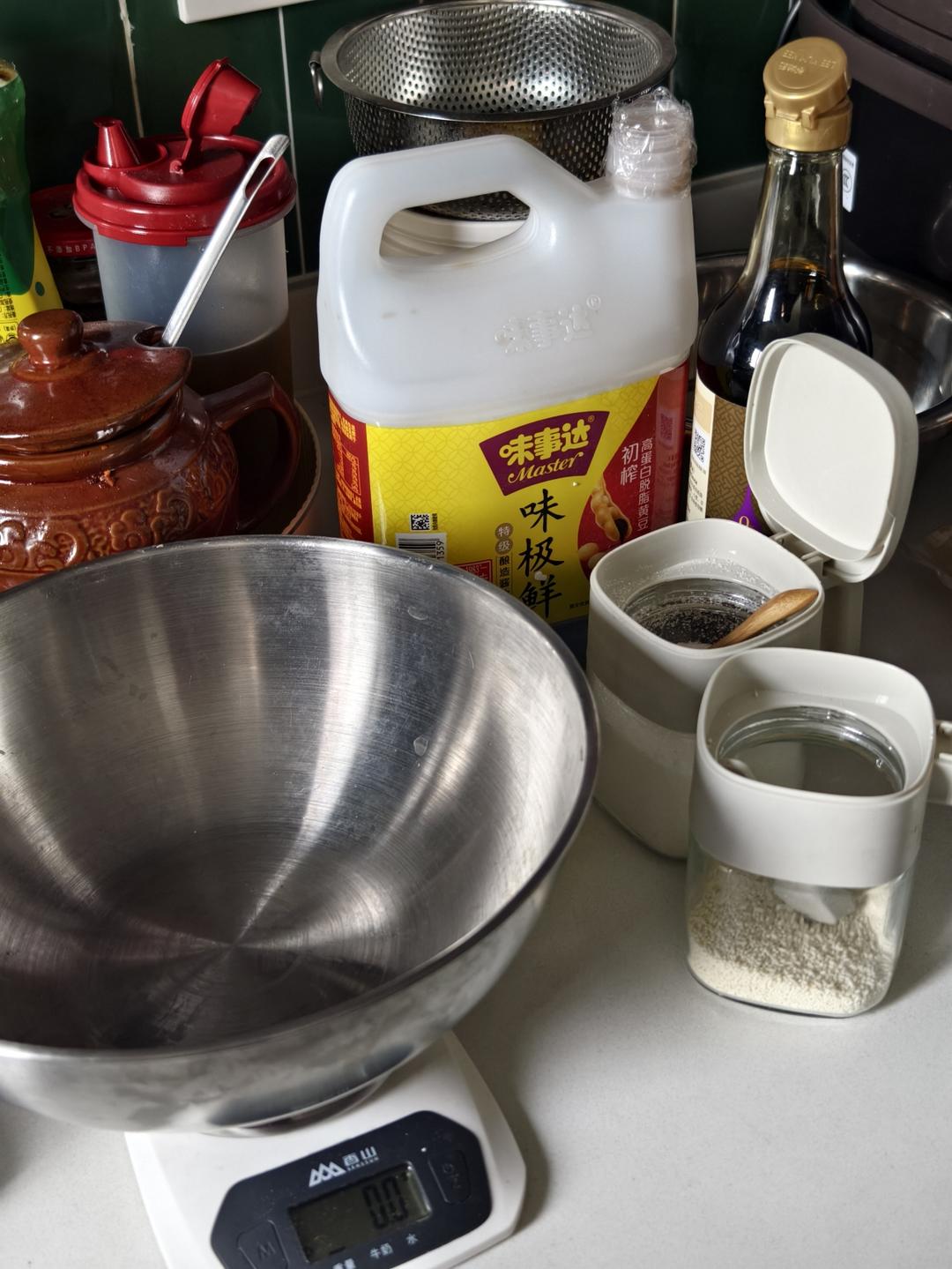 纯奶手撕吐司的做法 步骤1