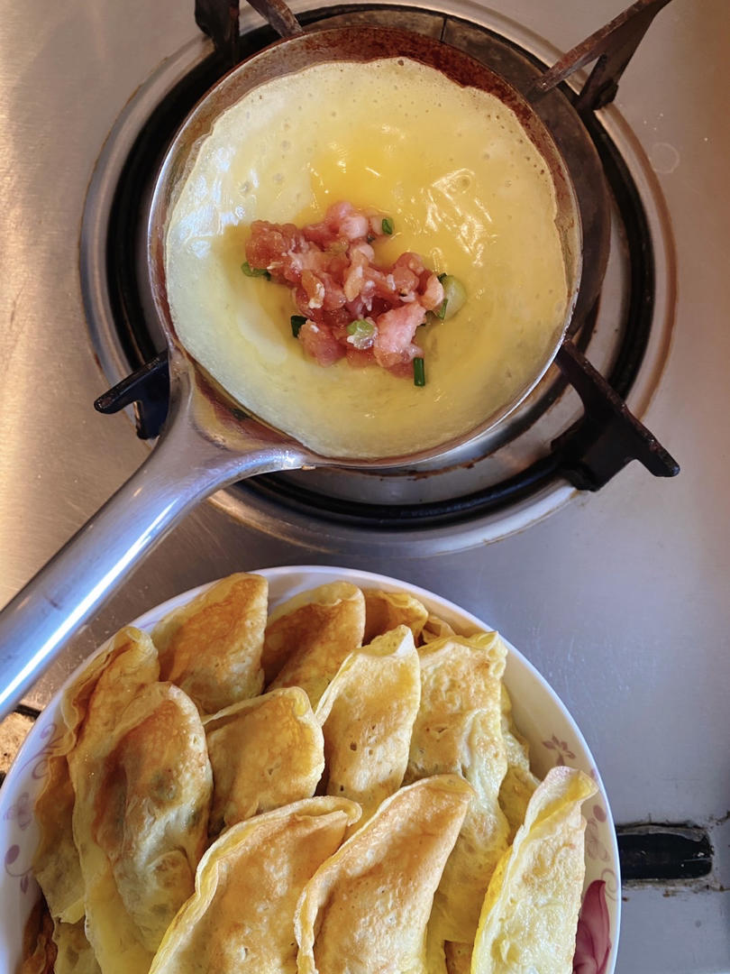 堂妈教你做美味蛋饺