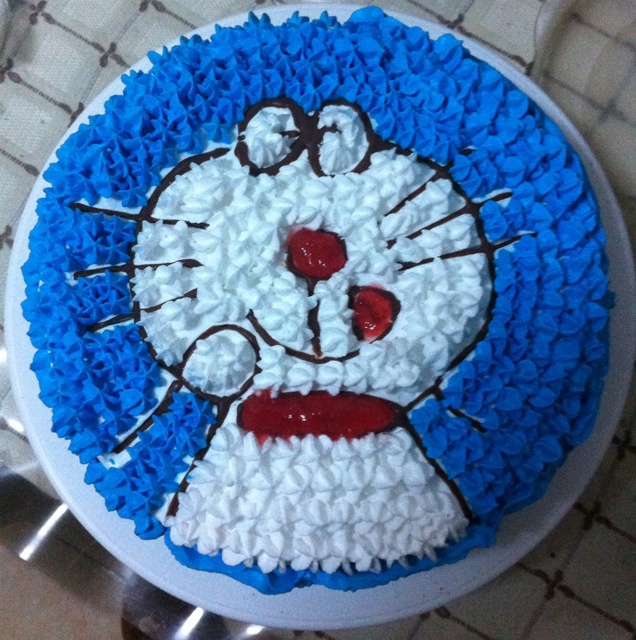 机器猫奶油蛋糕